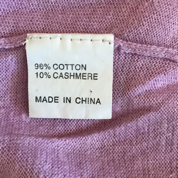 Kieran L/S lilac snap front sweater, size large. - Picture 6 of 8